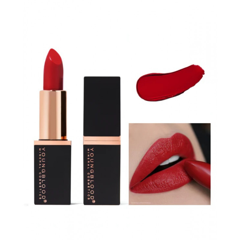 youngblood mineral creme lipstick vixen .14 oz