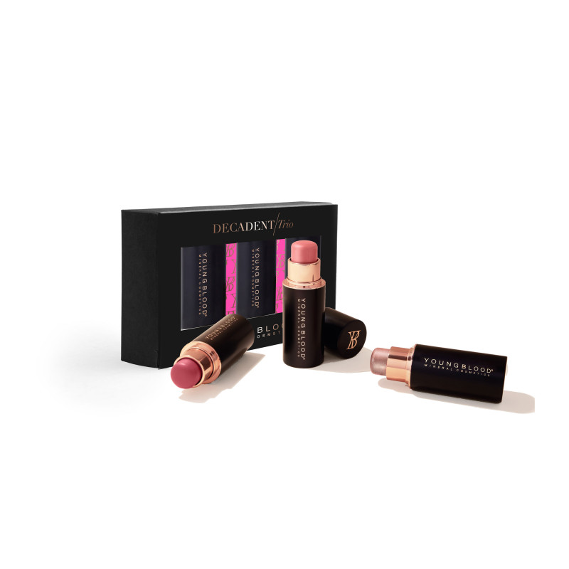 youngblood decadent holiday trio #1 pink