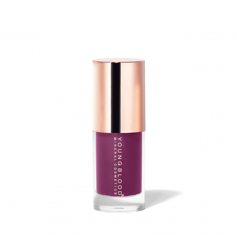 youngblood everglow lip oil pink bitten berry