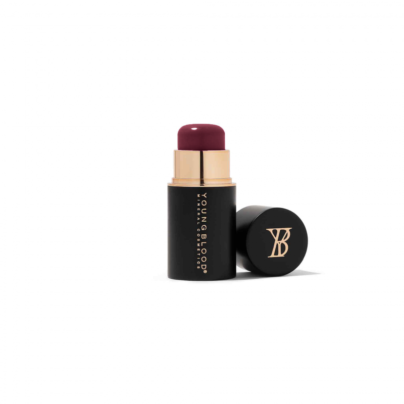 youngblood vividluxe creme blush merlot 2.5g mini