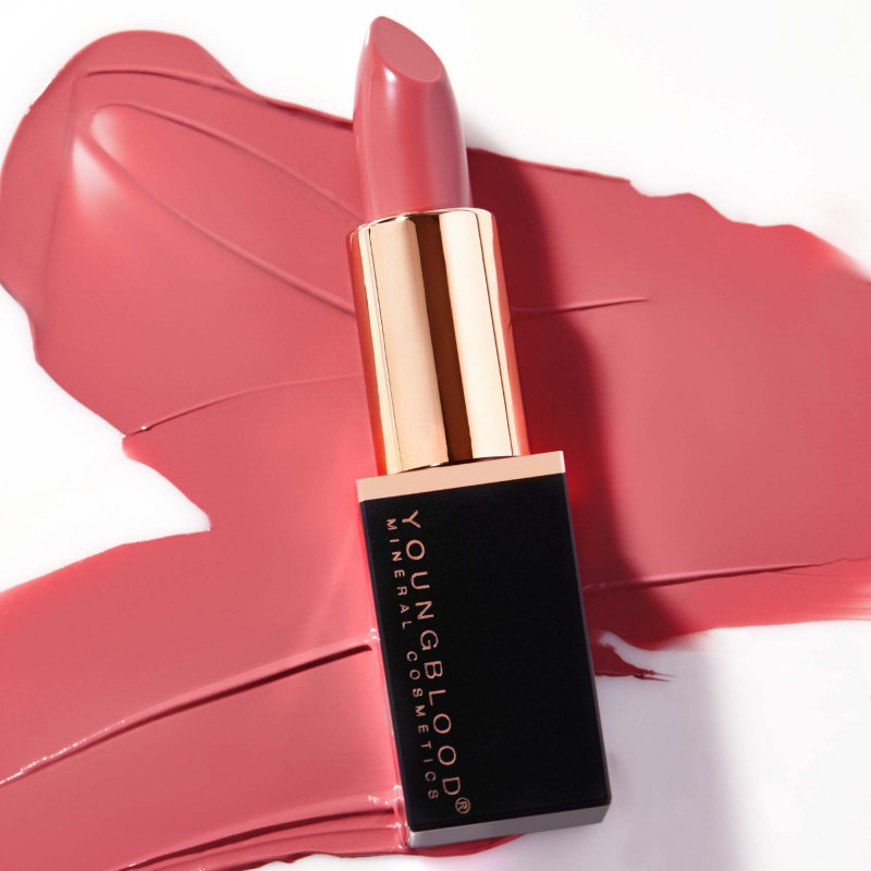 youngblood mineral creme lipstick coral beach .14 oz