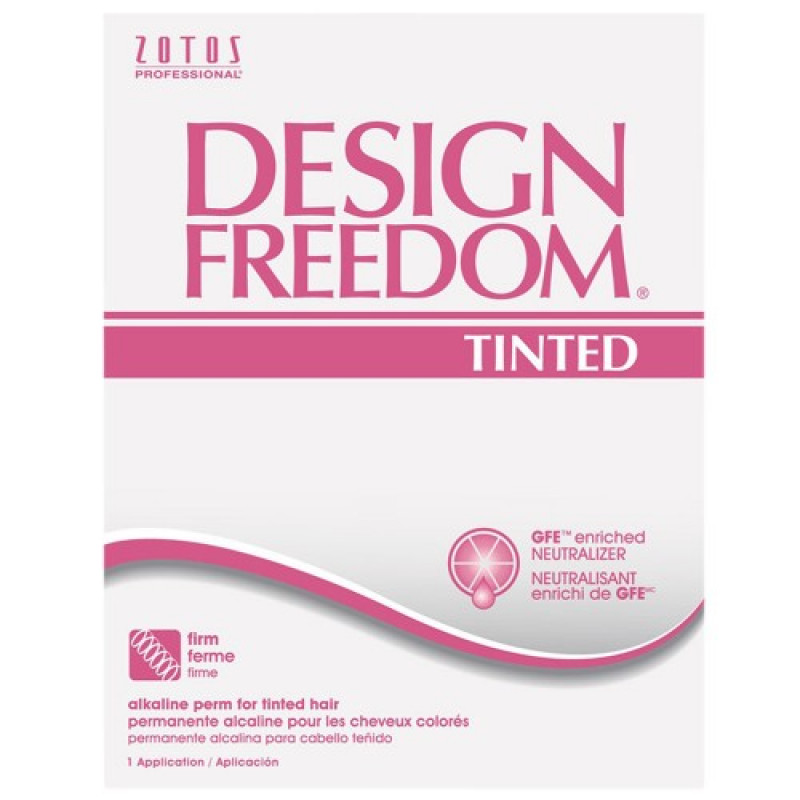design freedom tinted perm