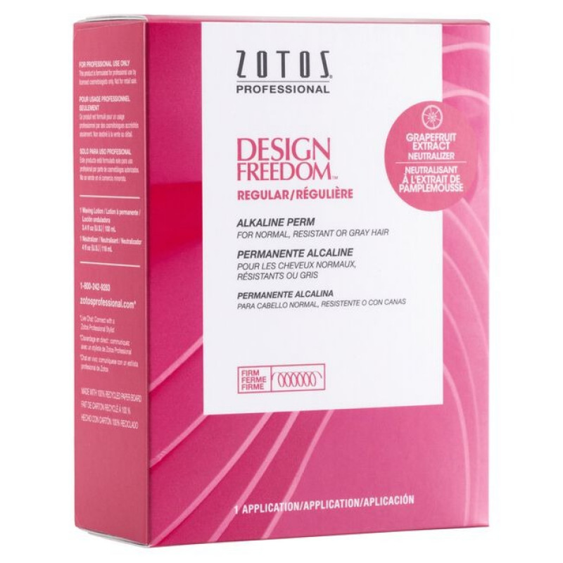 design freedom regular perm