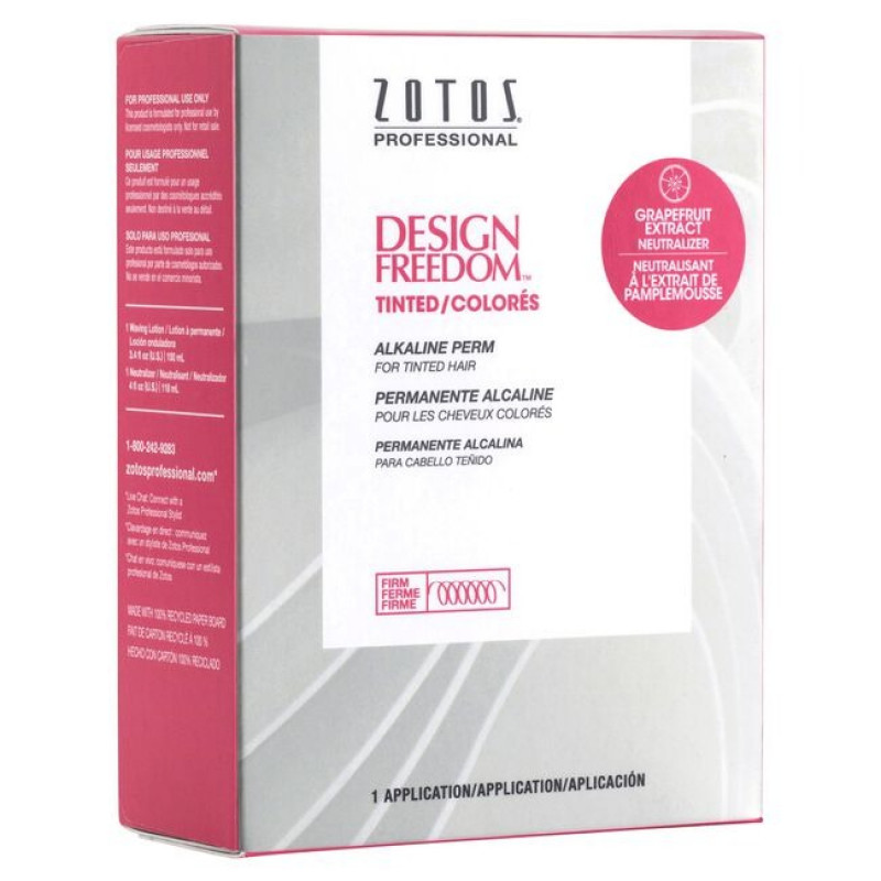design freedom tinted perm